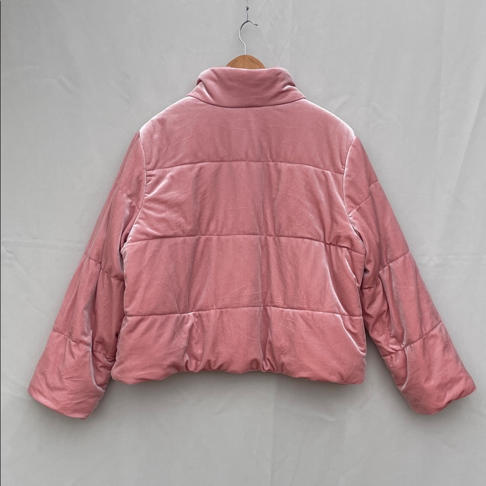 POPSUGAR Women's Puffer Jacket, size XXL, Blush Pink - Picture 2 of 12